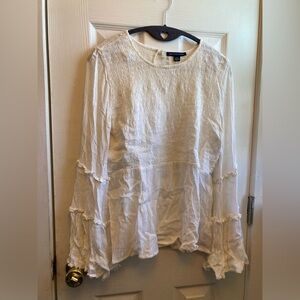 American Eagle Flare Sleeve Blouse